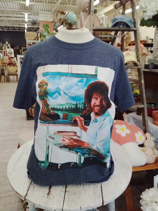 Bob Ross tee - M