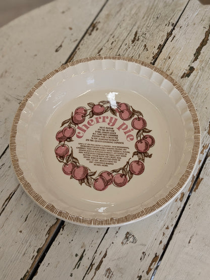 Chery Pie Plate