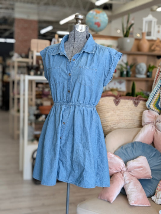 Jean dress small