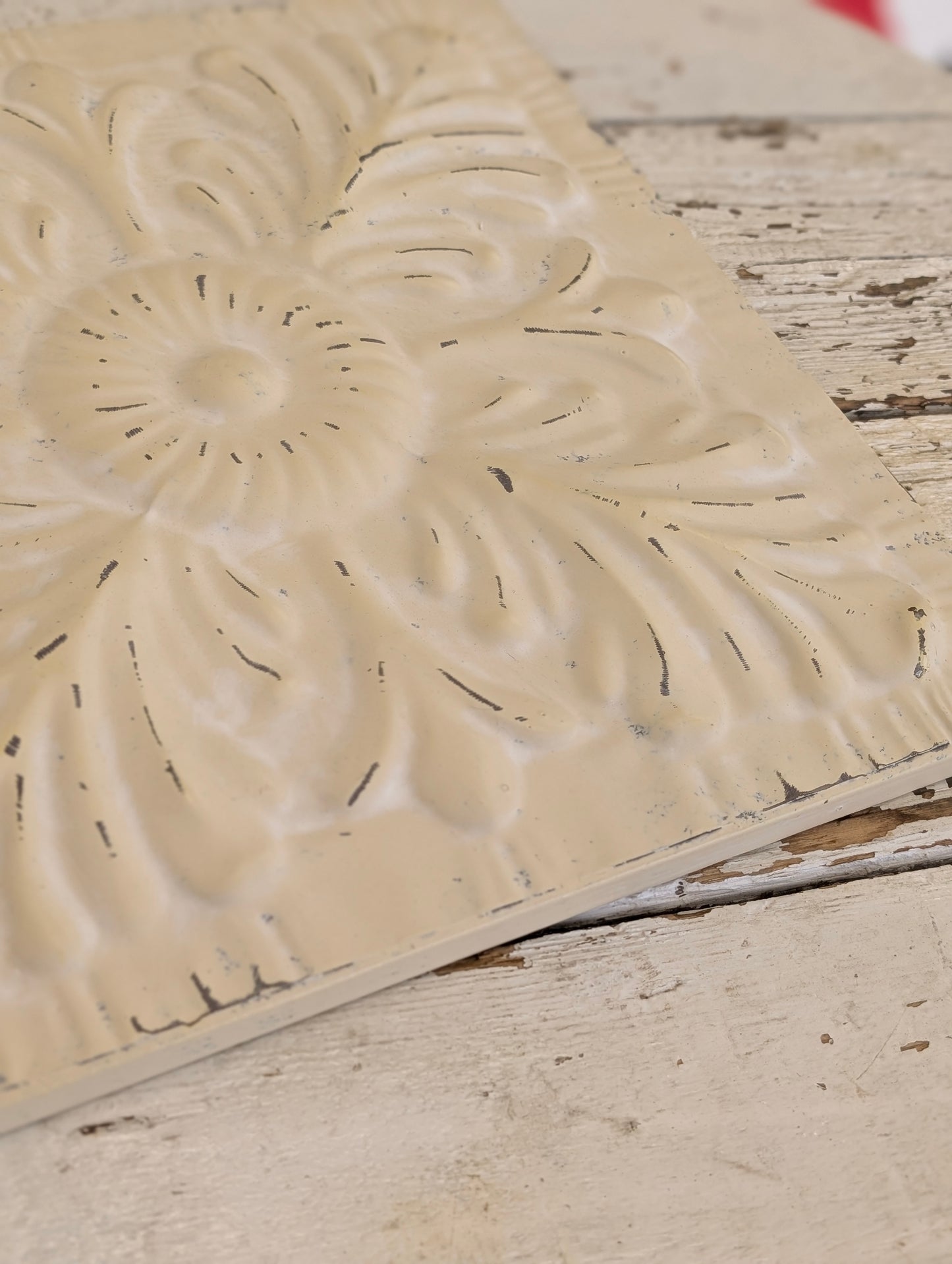 Faux metal tiles