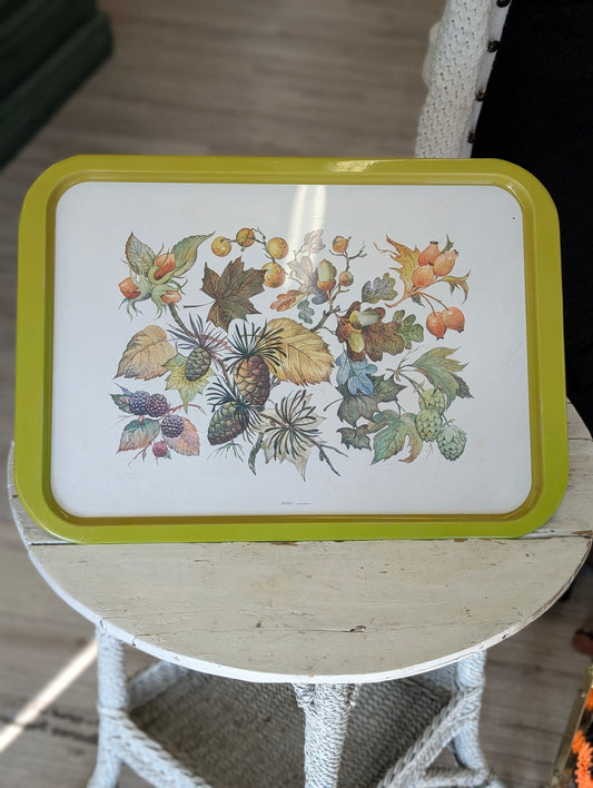 Metal fall tray