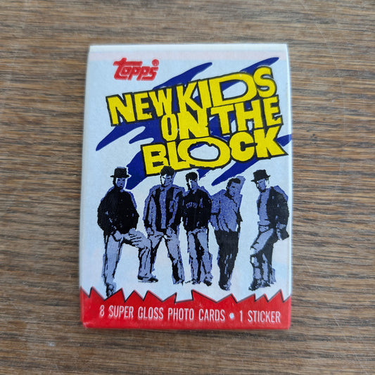 New Kids On The Block Trading Cards (pack of 8)