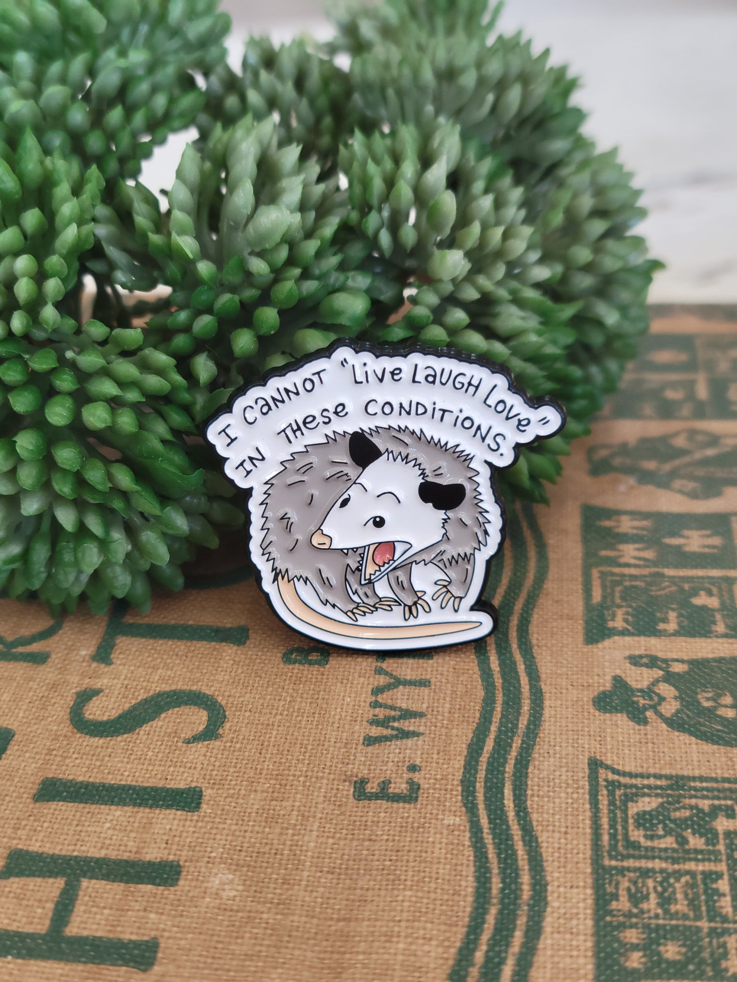 Cannot live laugh love Pin