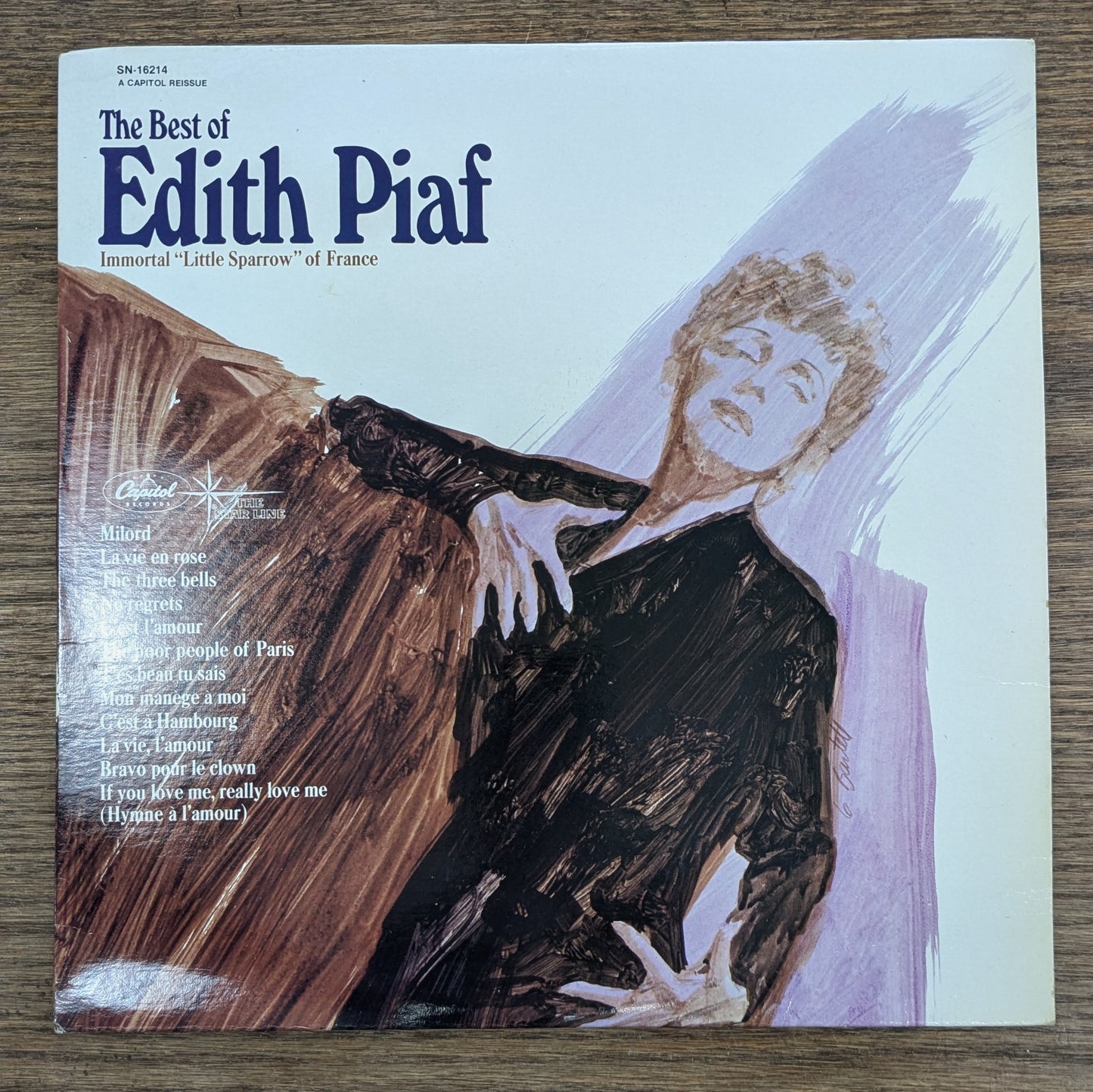 The Best of Edith Piaf LP