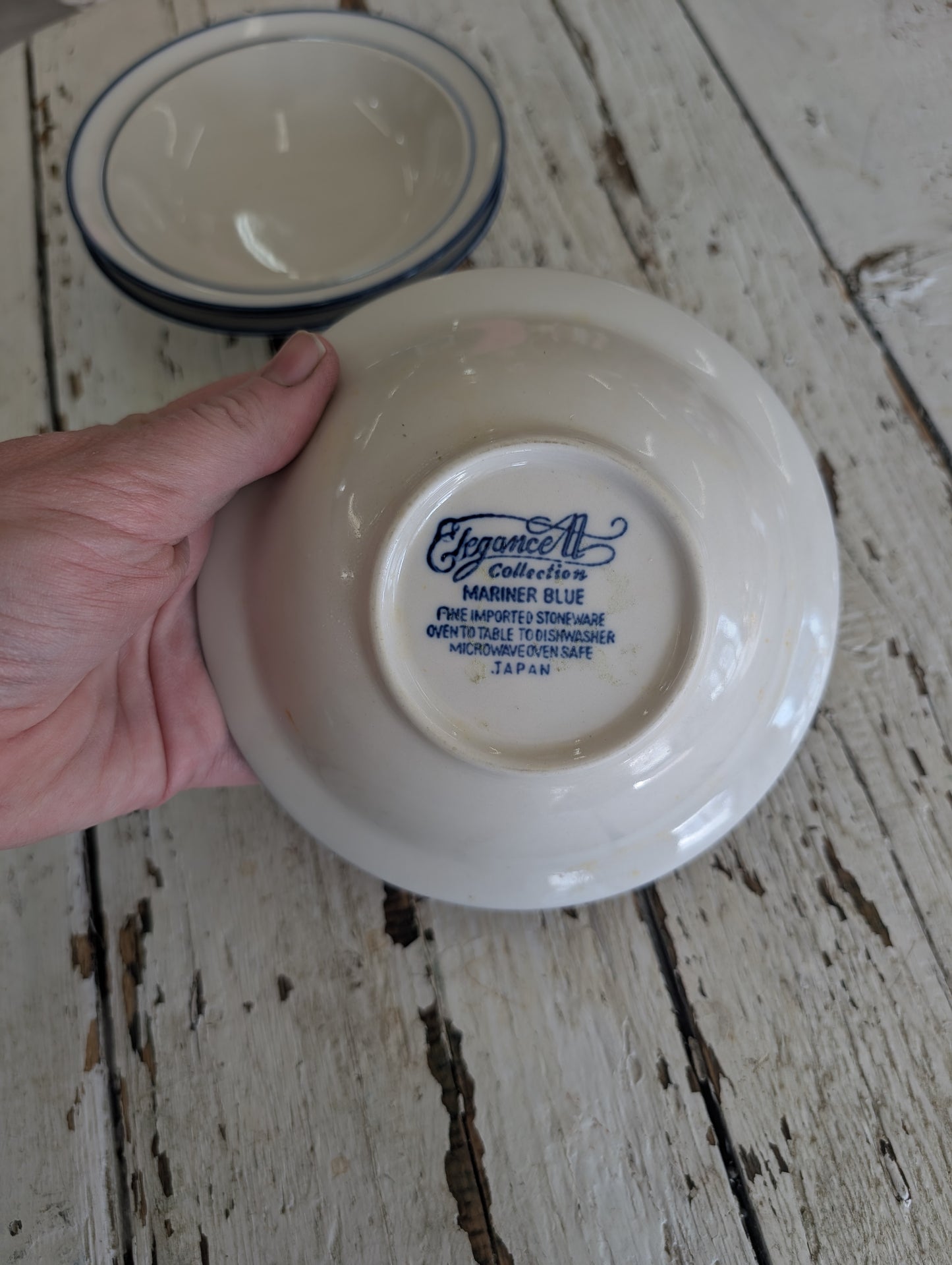 Mariner blue berry bowl