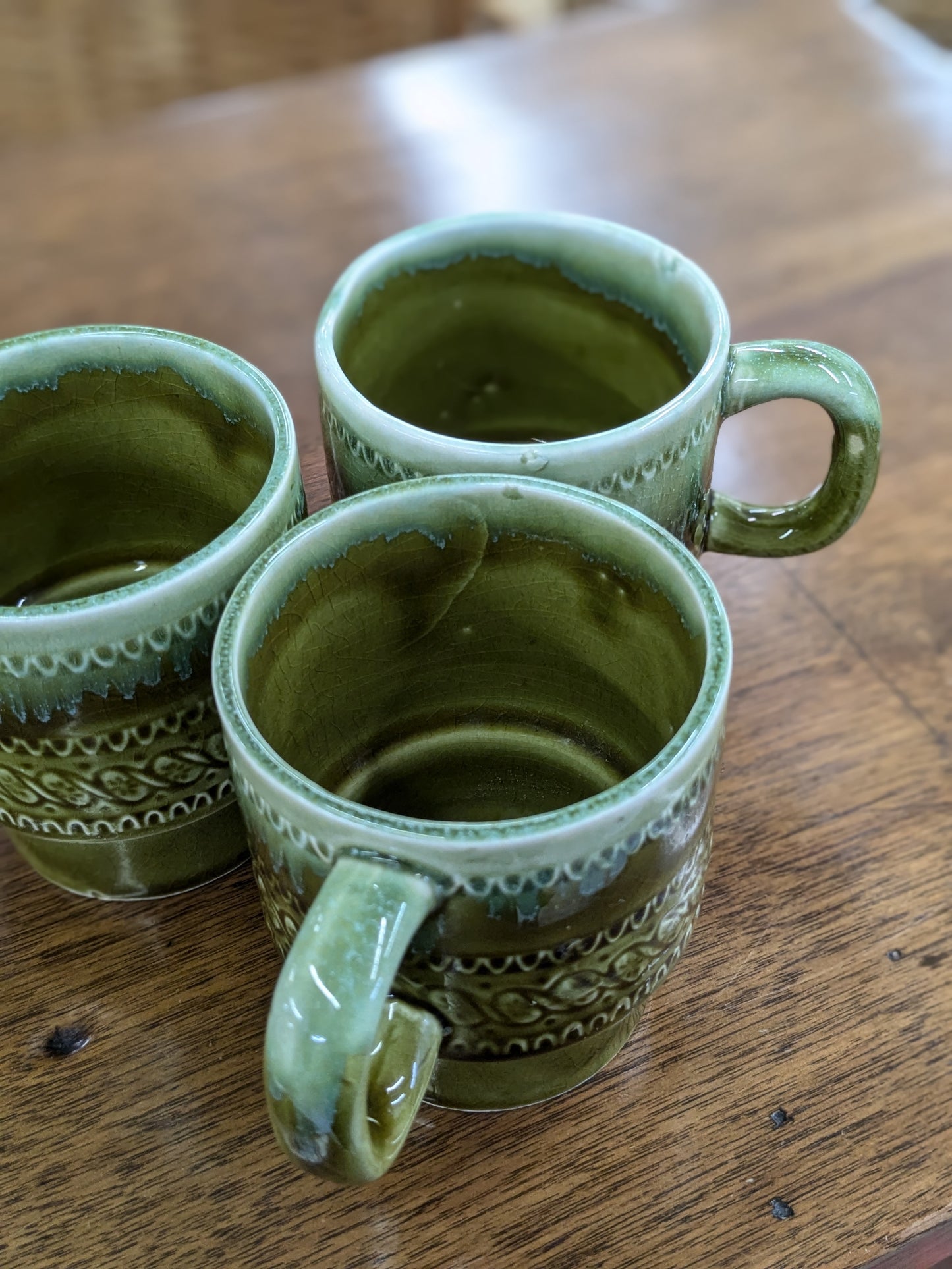 Set of 3 vintage mugs