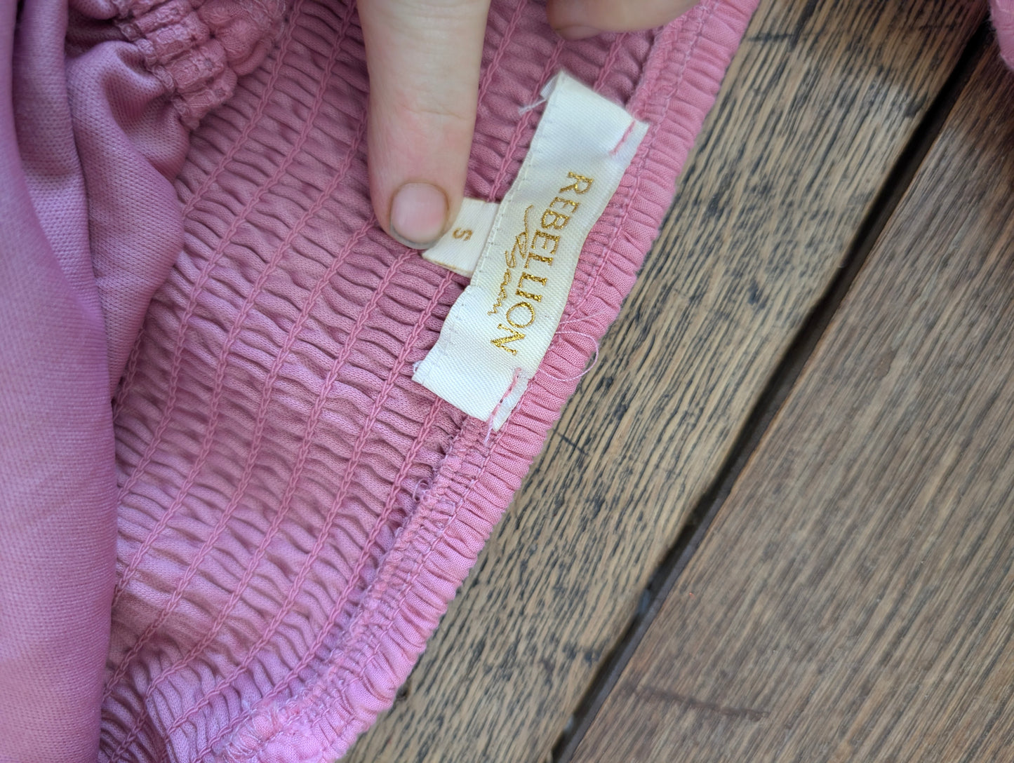 Pink summer dress small