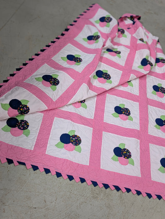 Pink quilt