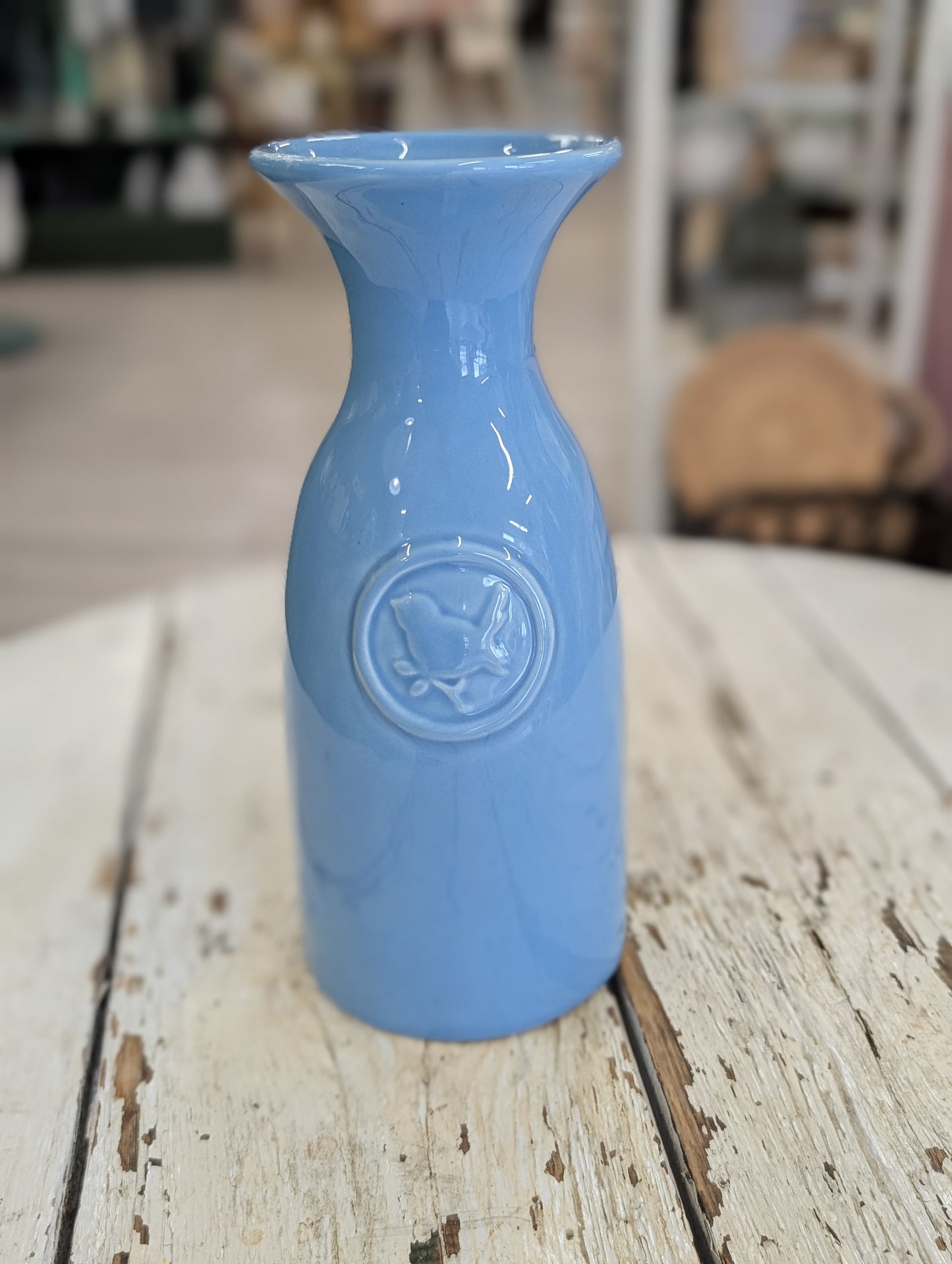 Blue vase