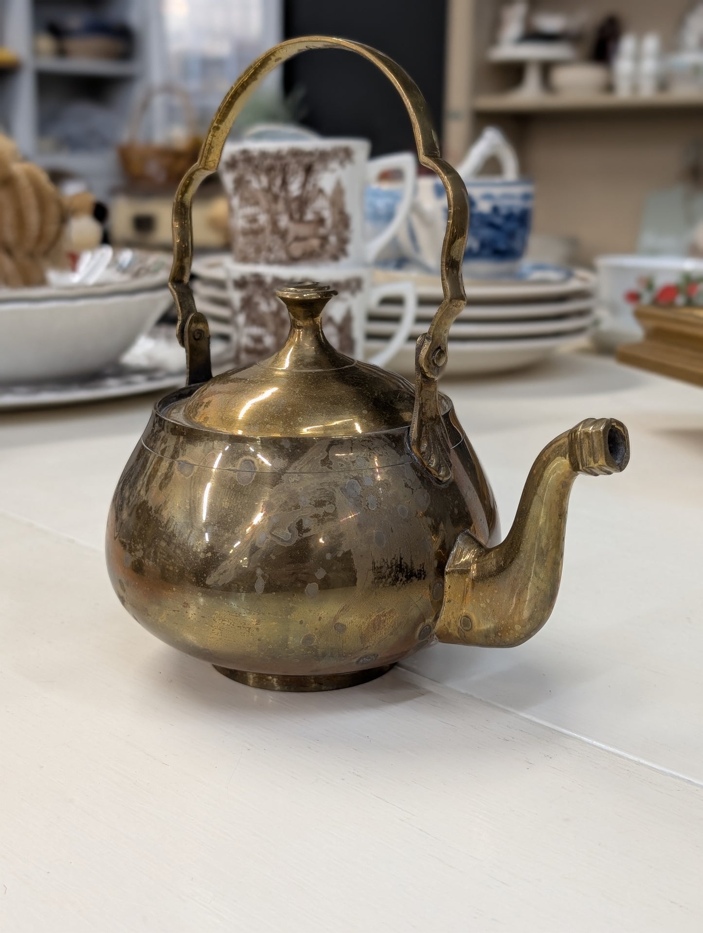 Brass teapot