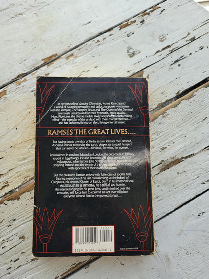 The Mummy (Ramses the Damned) - Book