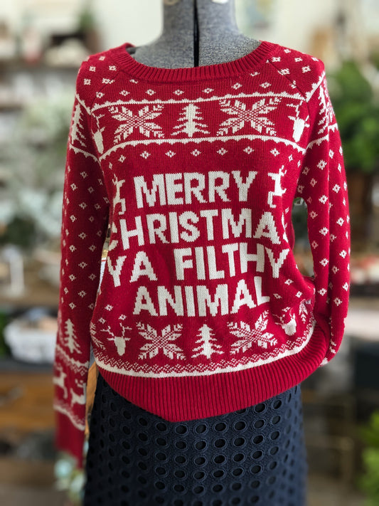 Filthy Animal Sweater - Small