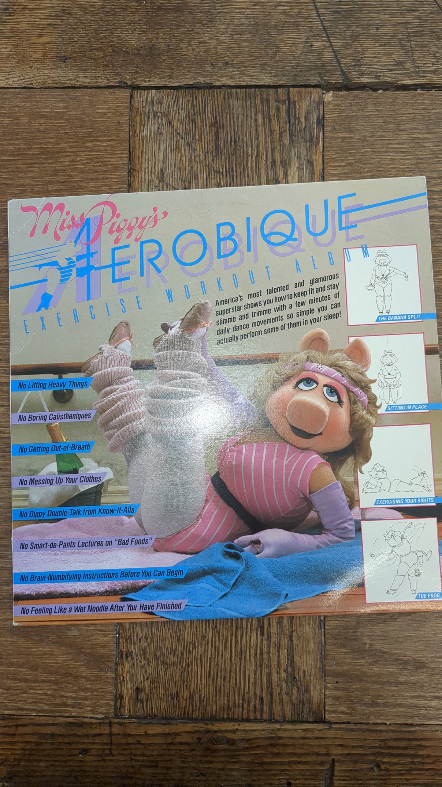 Miss Piggy's Aerobique Workout Sesame Street LP