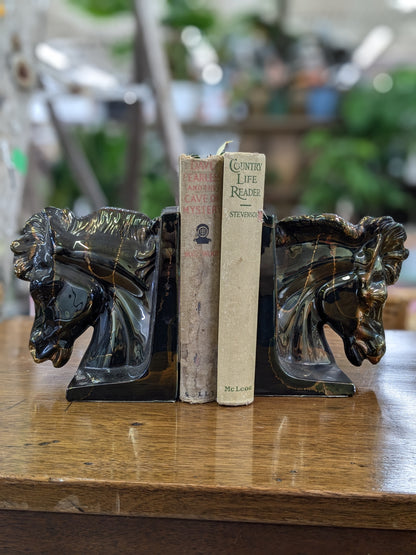 Horse bookends