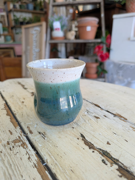 Pottery cup