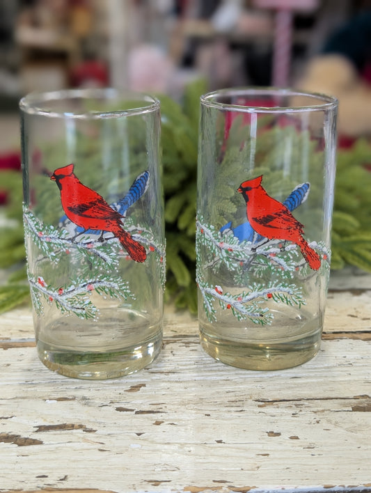 Libby st. Clair Tiffany collection glasses set of 2