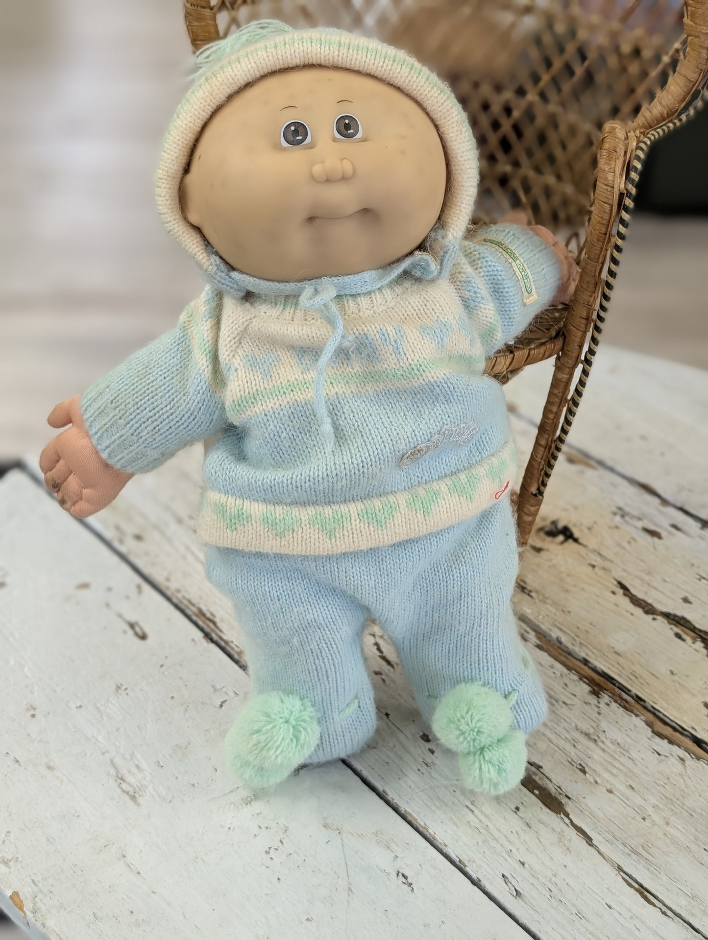 Preemie beanie butt cabbage patch kid