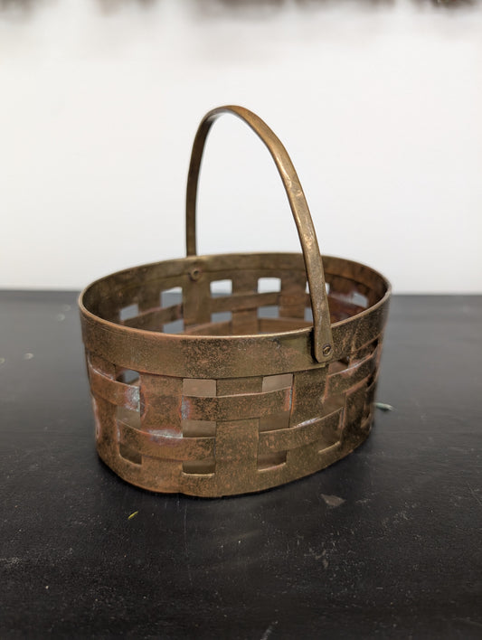 Brass basket