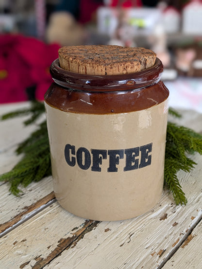 Pottery ceramic coffee