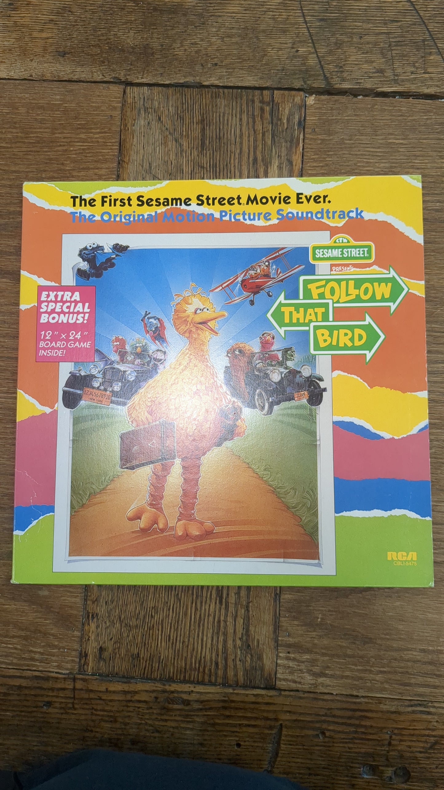 Sesame Street Follow That Bird Soundtrack LP