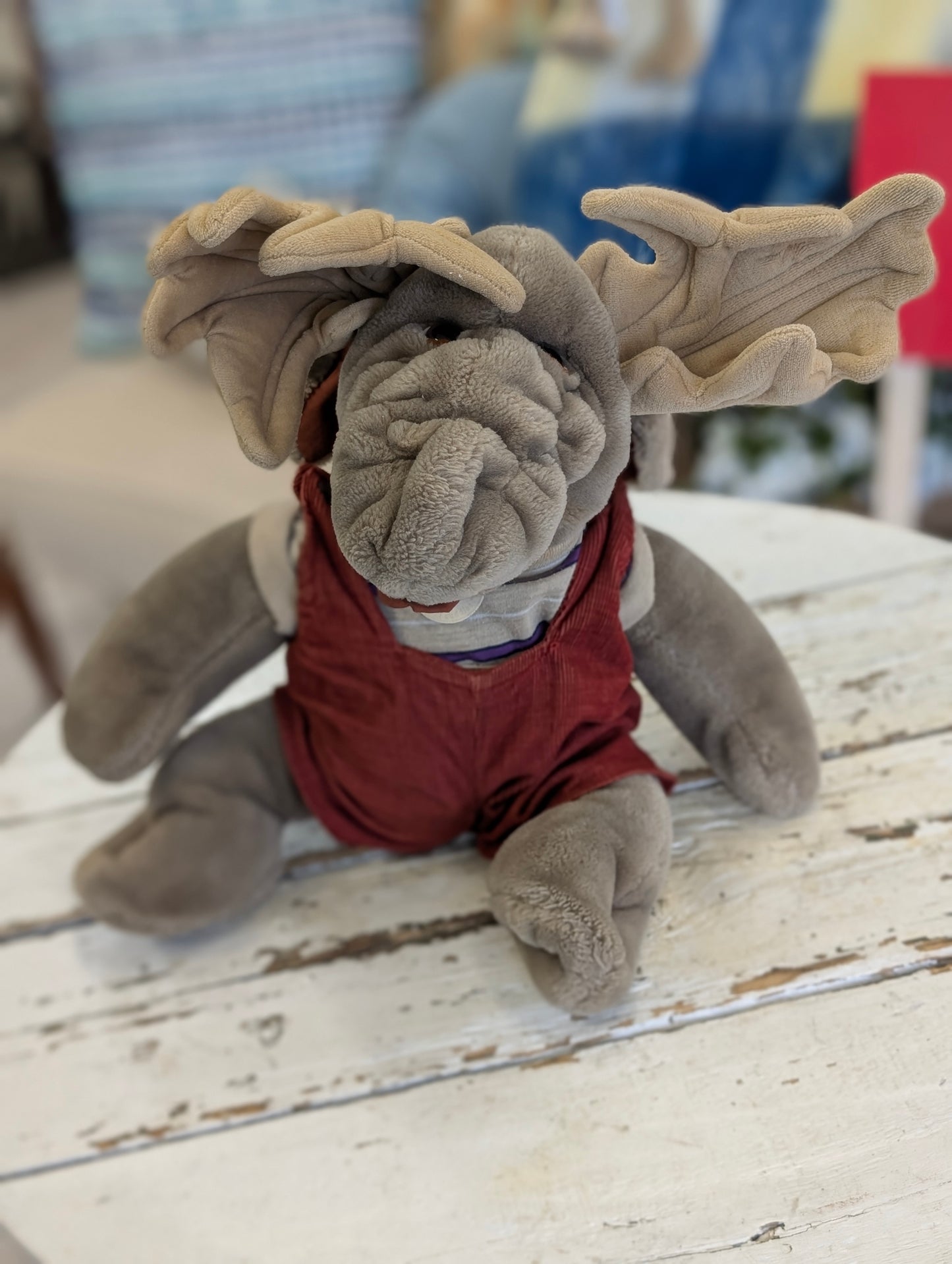 Wrinkles moose puppet