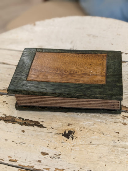Wooden box book