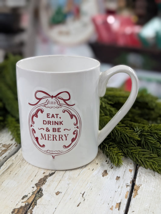 Eat drink be merry mug