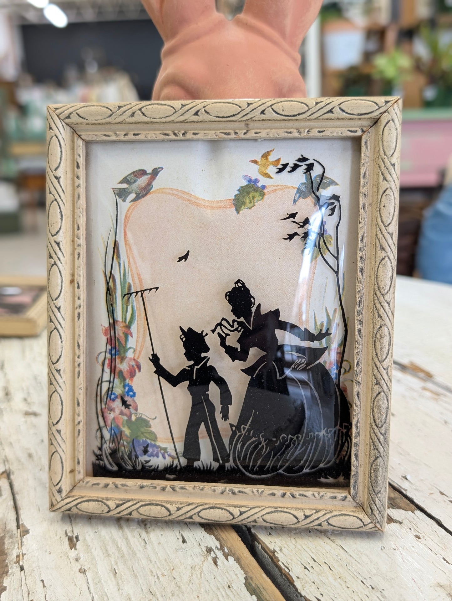 Silhouette paintings