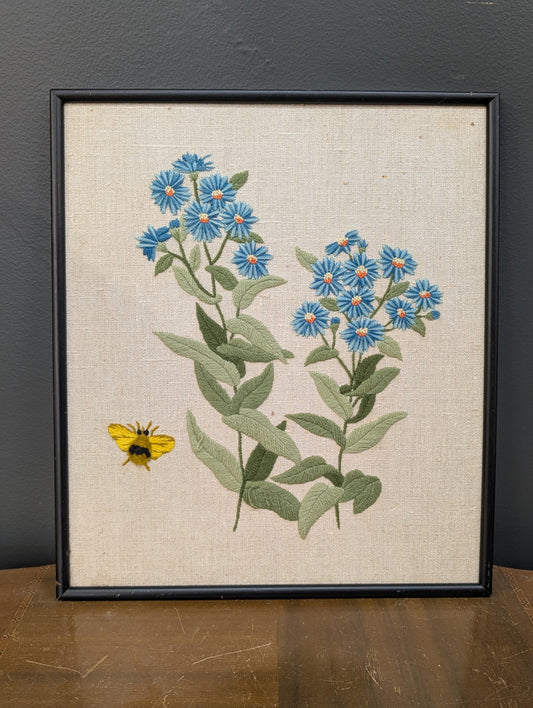 Embroidery flowers