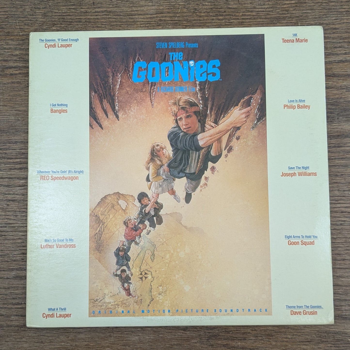 The Goonies Soundtrack LP 1985