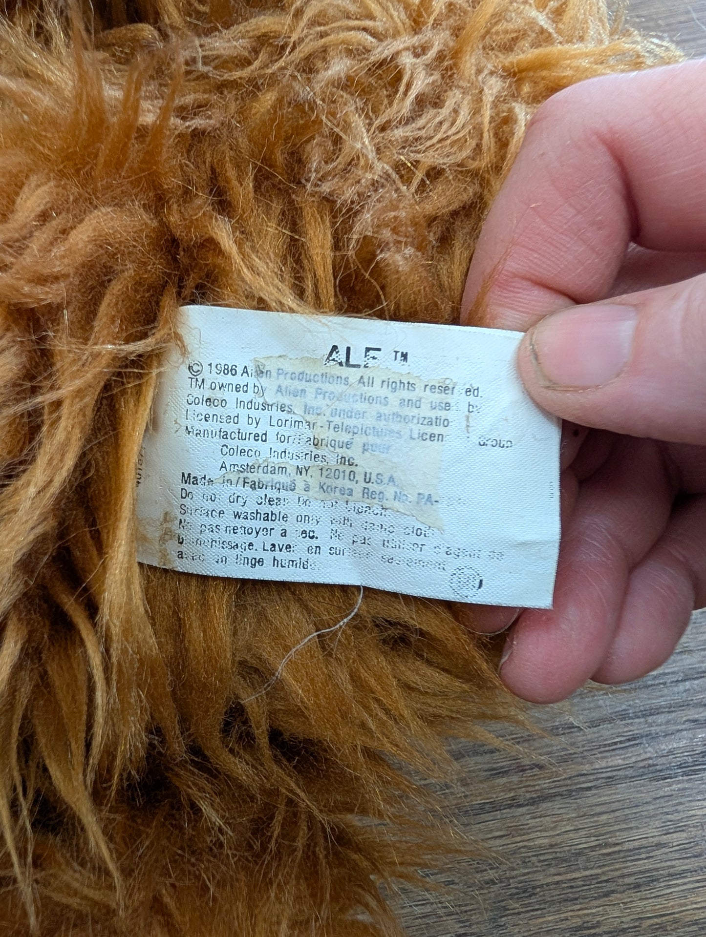 Alf plush large
