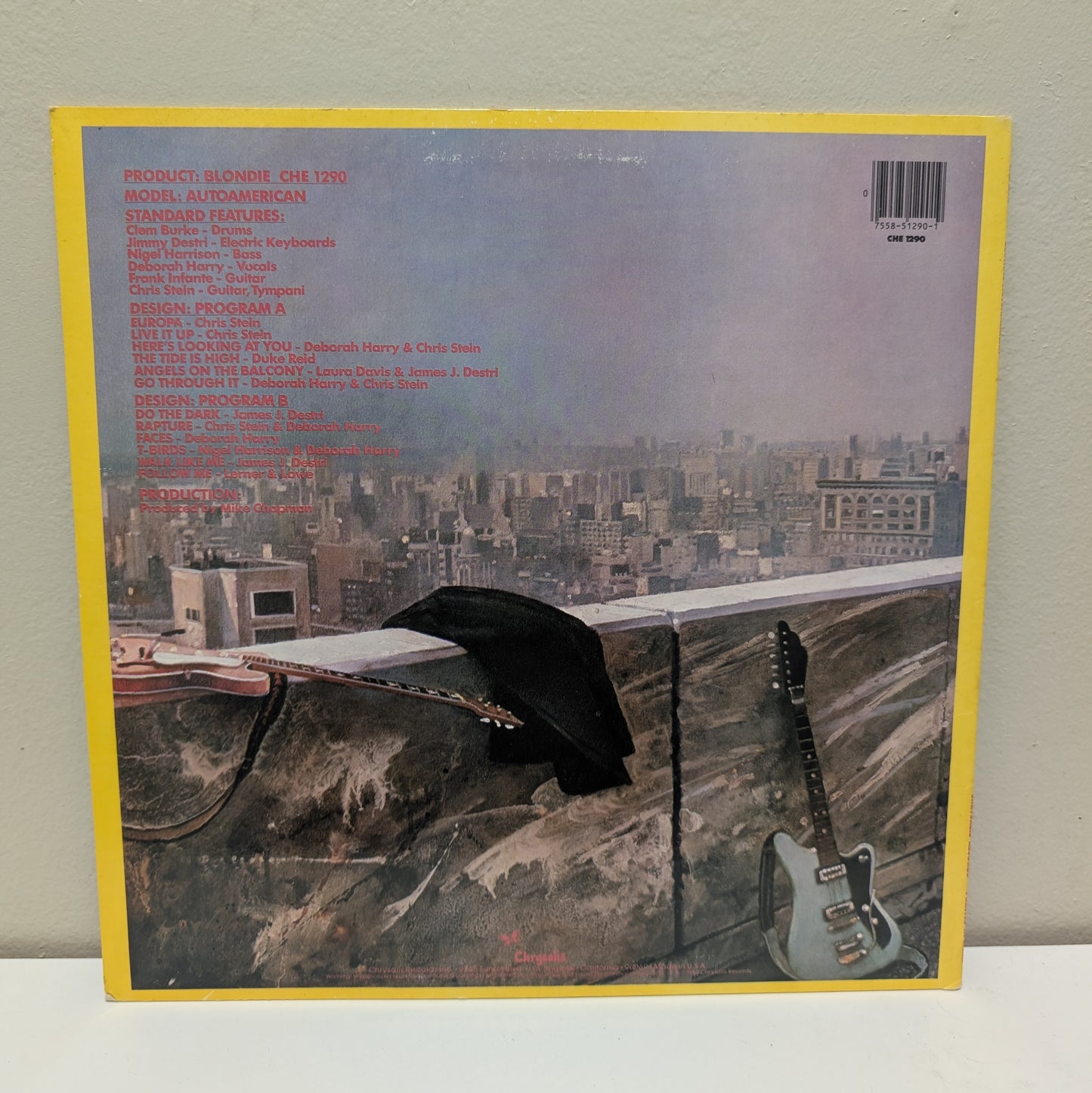 Blondie Autoamerican LP