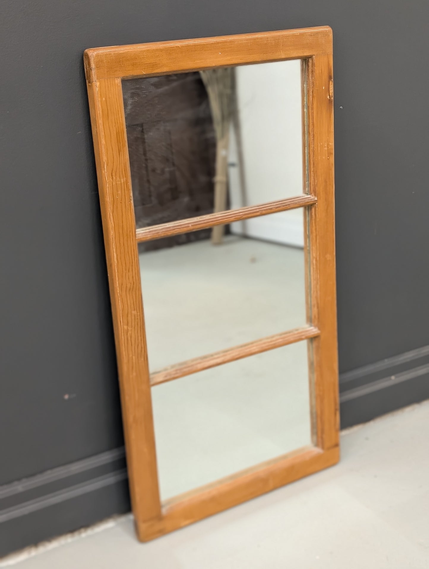Three window mirror