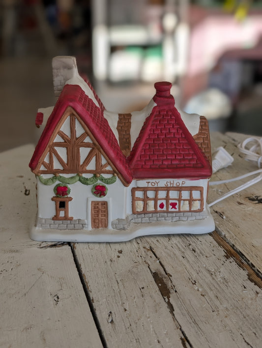 Toyshop ceramic house