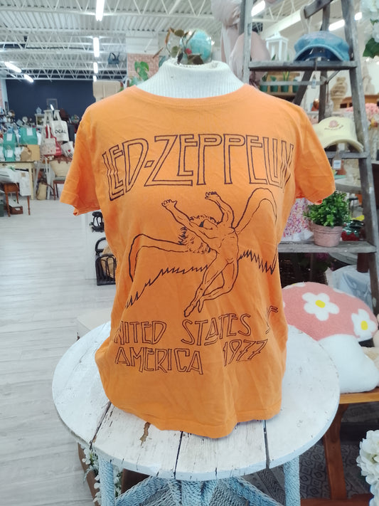 LED*ZEPPELIN tee - L (orange)