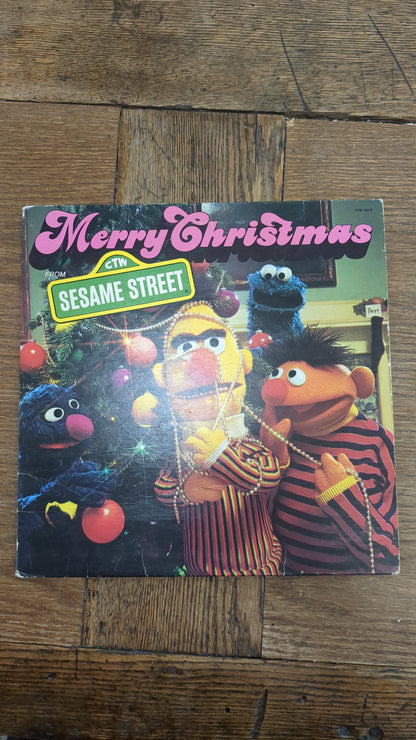 Merry Christmas Sesame Street LP