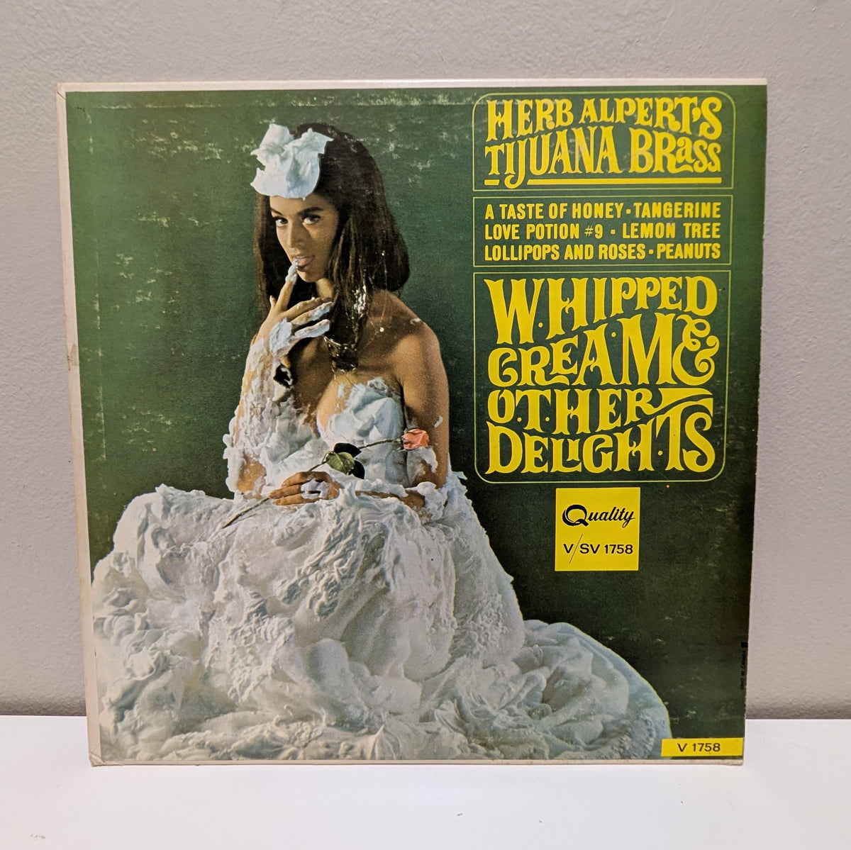 Herb Alpert's Tijuana Brass Whipped Cream & Other Delights (Quality Records) LP
