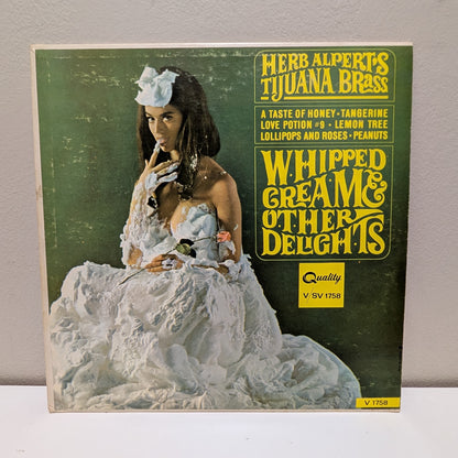 Herb Alpert's Tijuana Brass Whipped Cream & Other Delights (Quality Records) LP