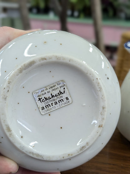 Cream and sugar vintage dish