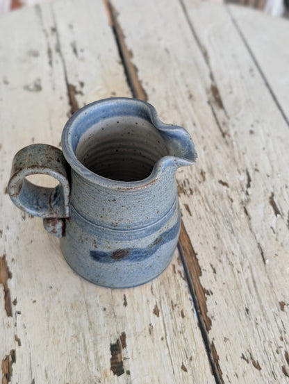 Pottery creamer