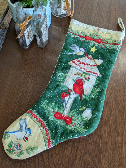 Cardinal stocking