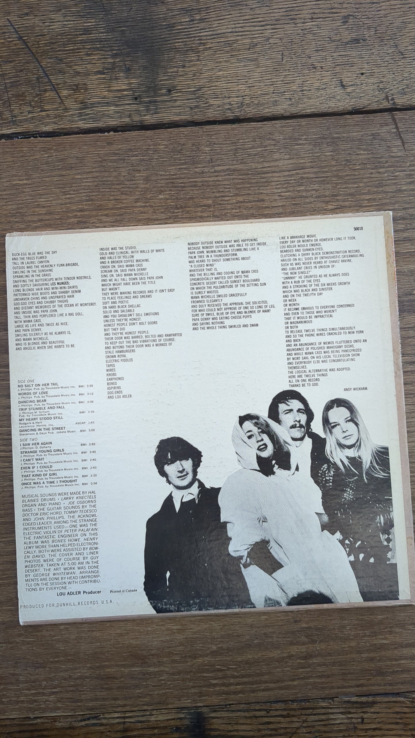 The Mamas & The Papas LP