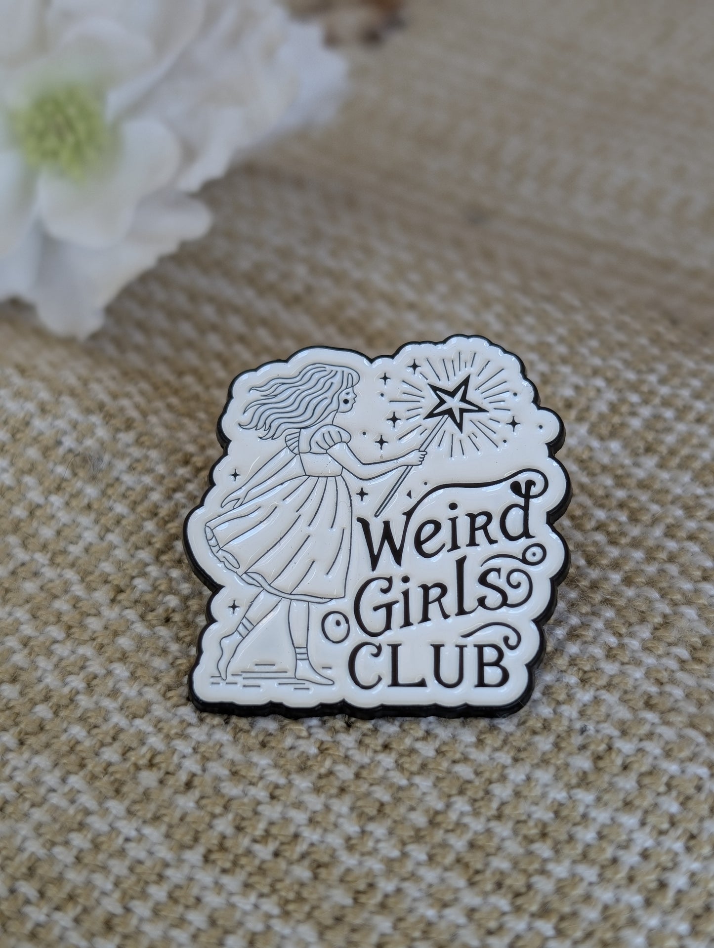 Weird girls Club Pin