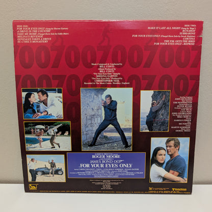 James Bond "For Your Eyes Only" Soundtrack LP