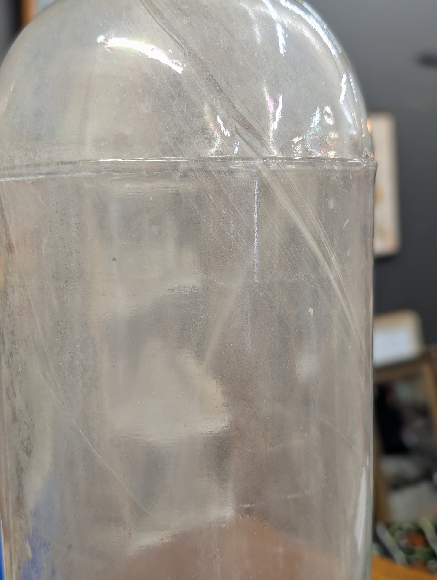 Large antique bottle