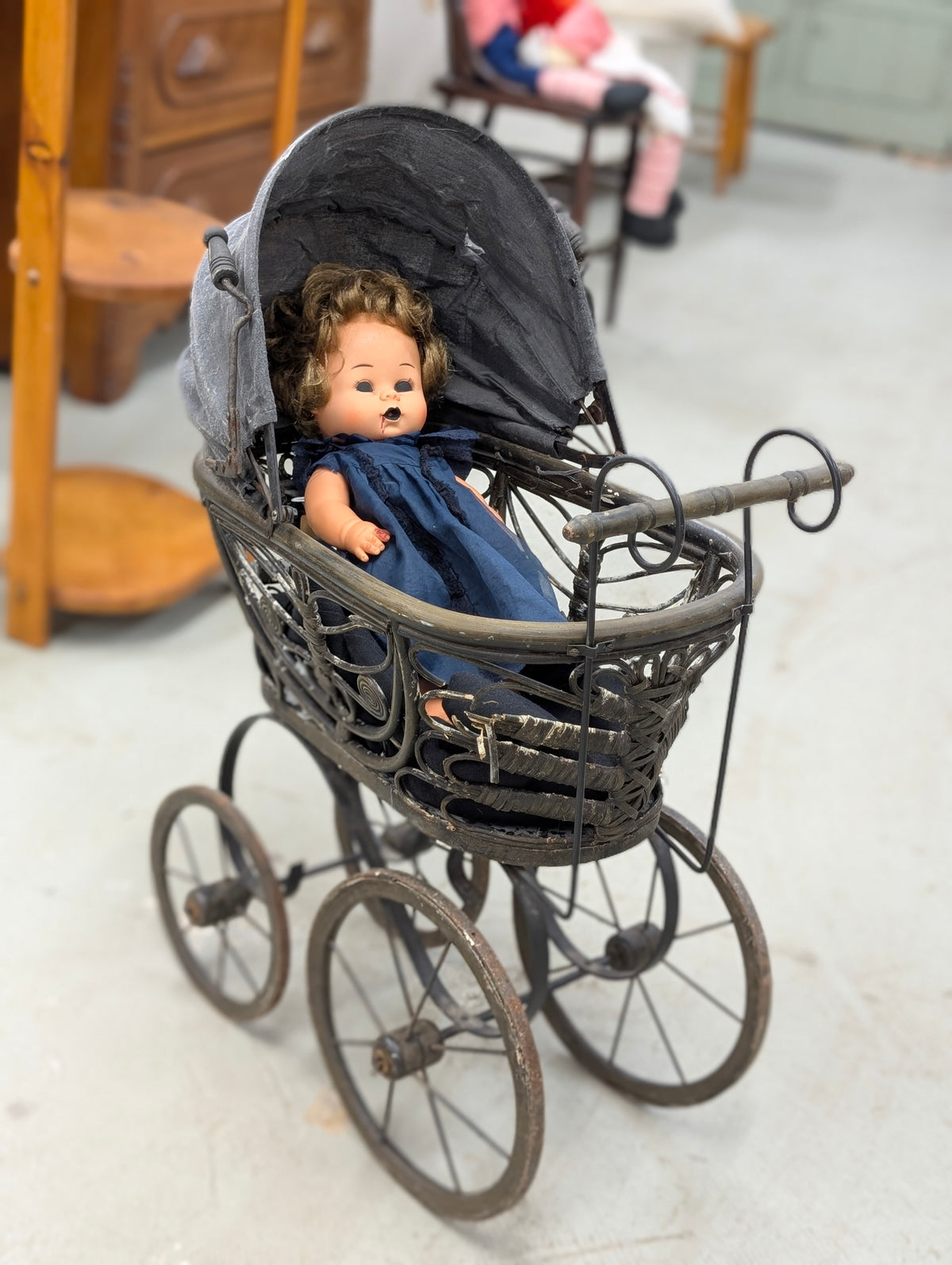 Doll pram and Doll