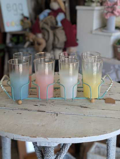 Set of Mid Mod glasse