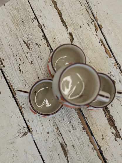 Set of 4 Valencia Mugs