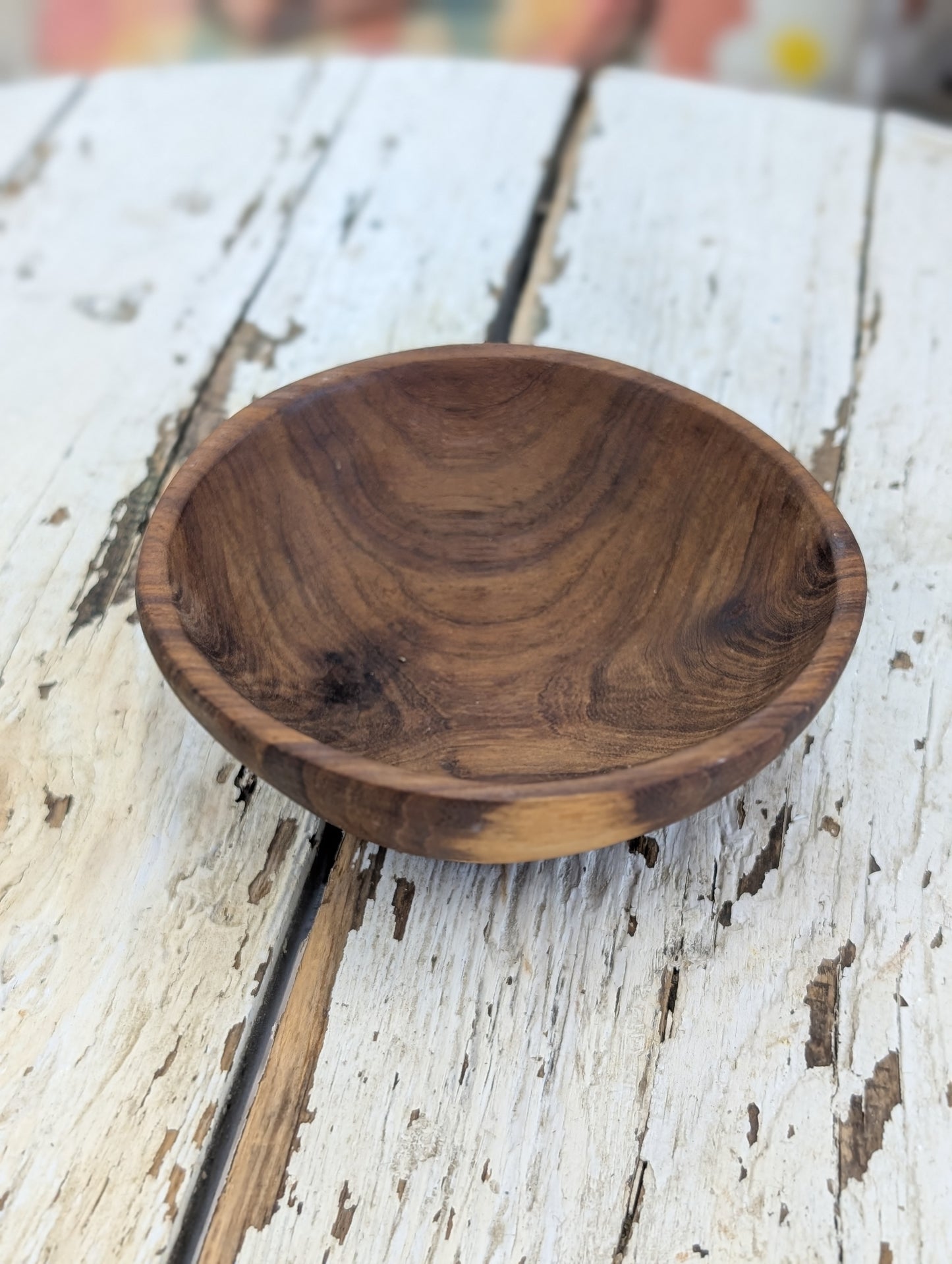 Wooden small bowl