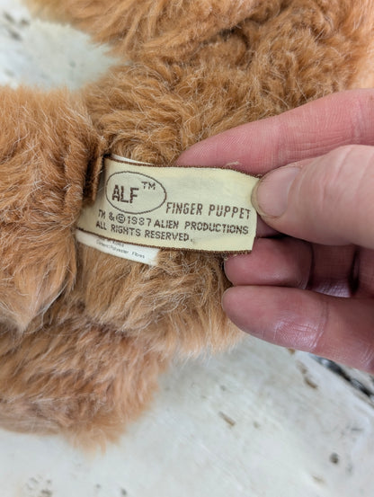 Alf Plush Finger Puppet